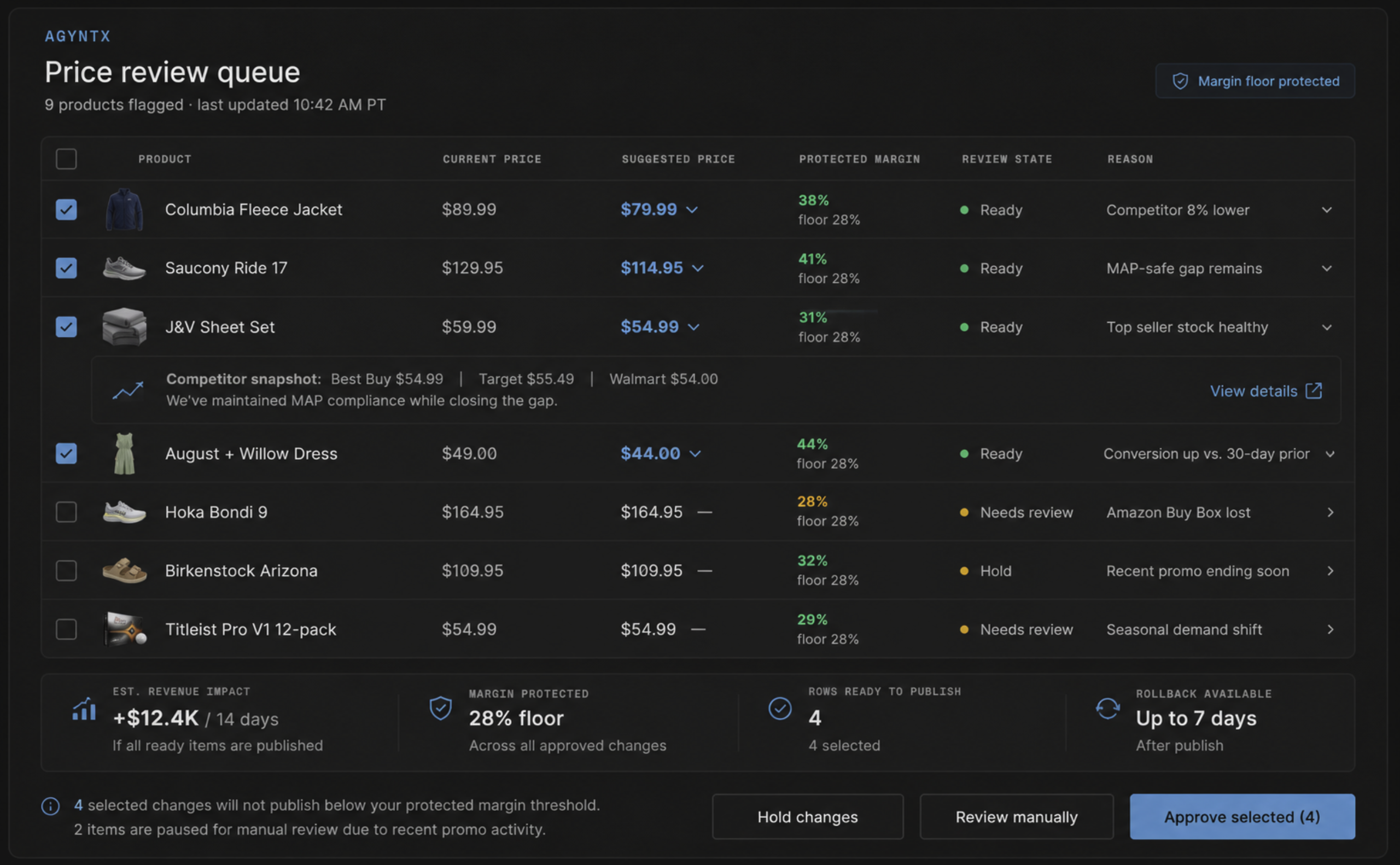 Shopify Smart reference interface